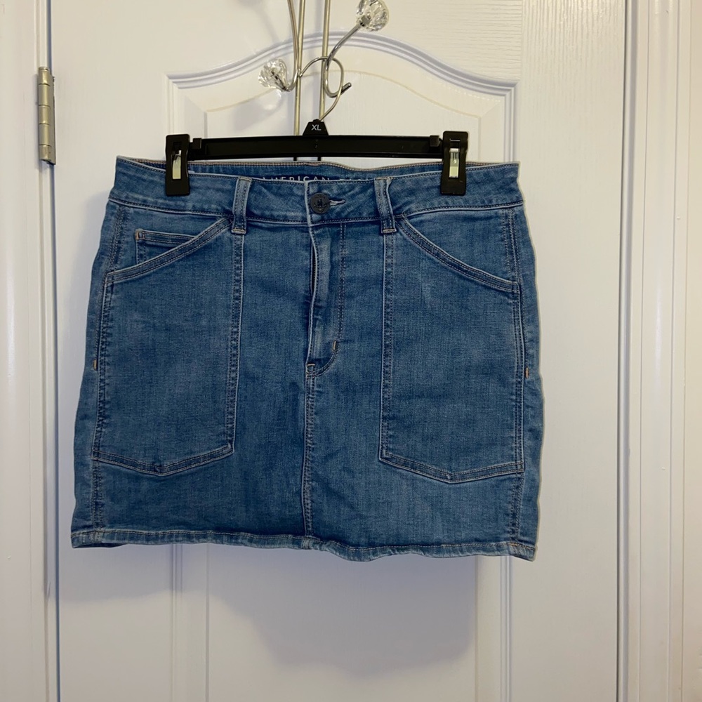 American Eagle mini jean skirt - Picture 1 of 4